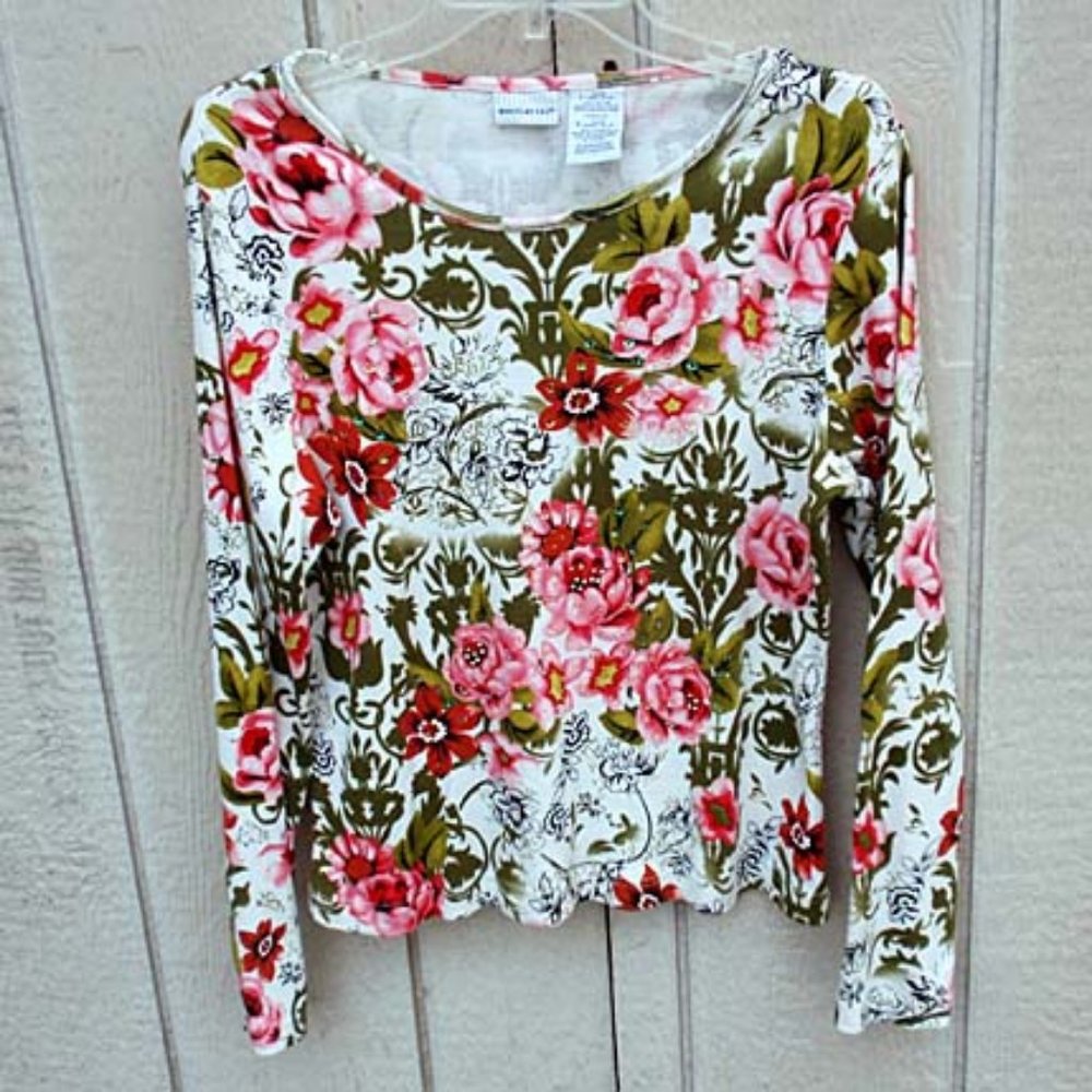 White Stag LS Knit Top
